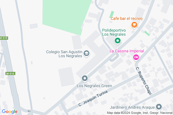 mapa pabellón