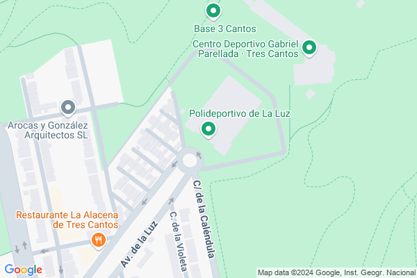 mapa pabellón