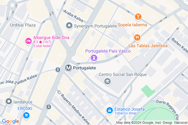 mapa pabellón